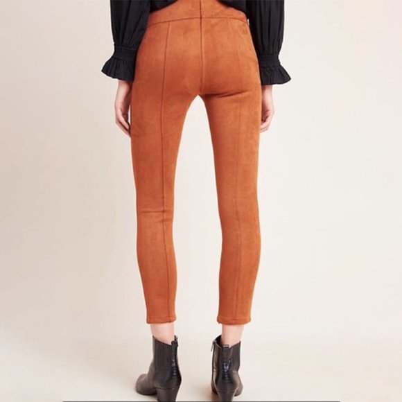 Nwot Anthropologie Faux Suede Brown 